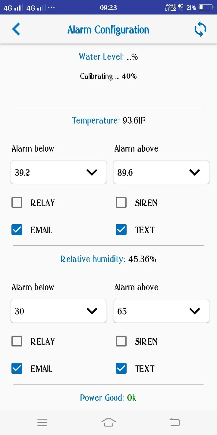 Level Sense by Sump Alarm Inc. | Indus Appstore | Screenshot