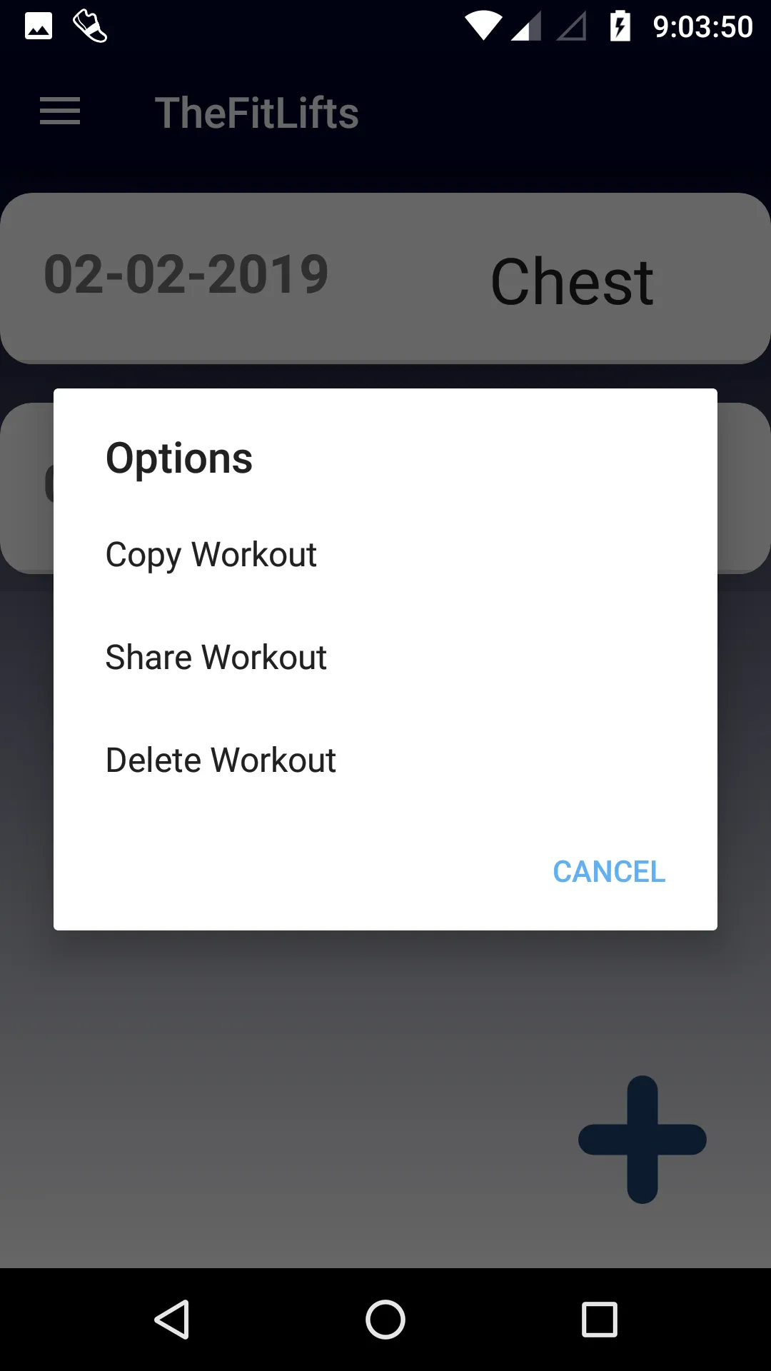 FitLifts - Workout Log | Indus Appstore | Screenshot