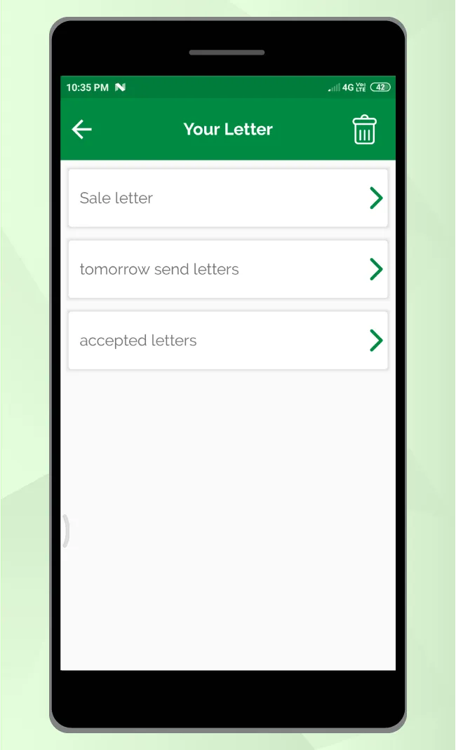 Letter Writing Application | Indus Appstore | Screenshot