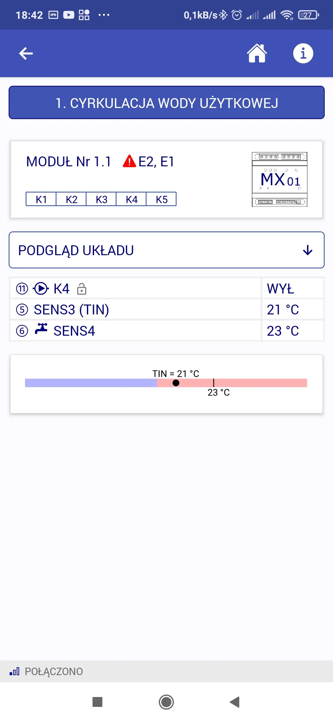 Termet System Comfort | Indus Appstore | Screenshot