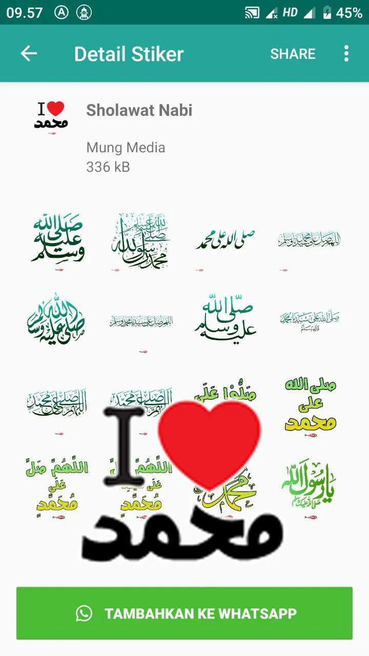 Stiker WA Islami Lengkap | Indus Appstore | Screenshot