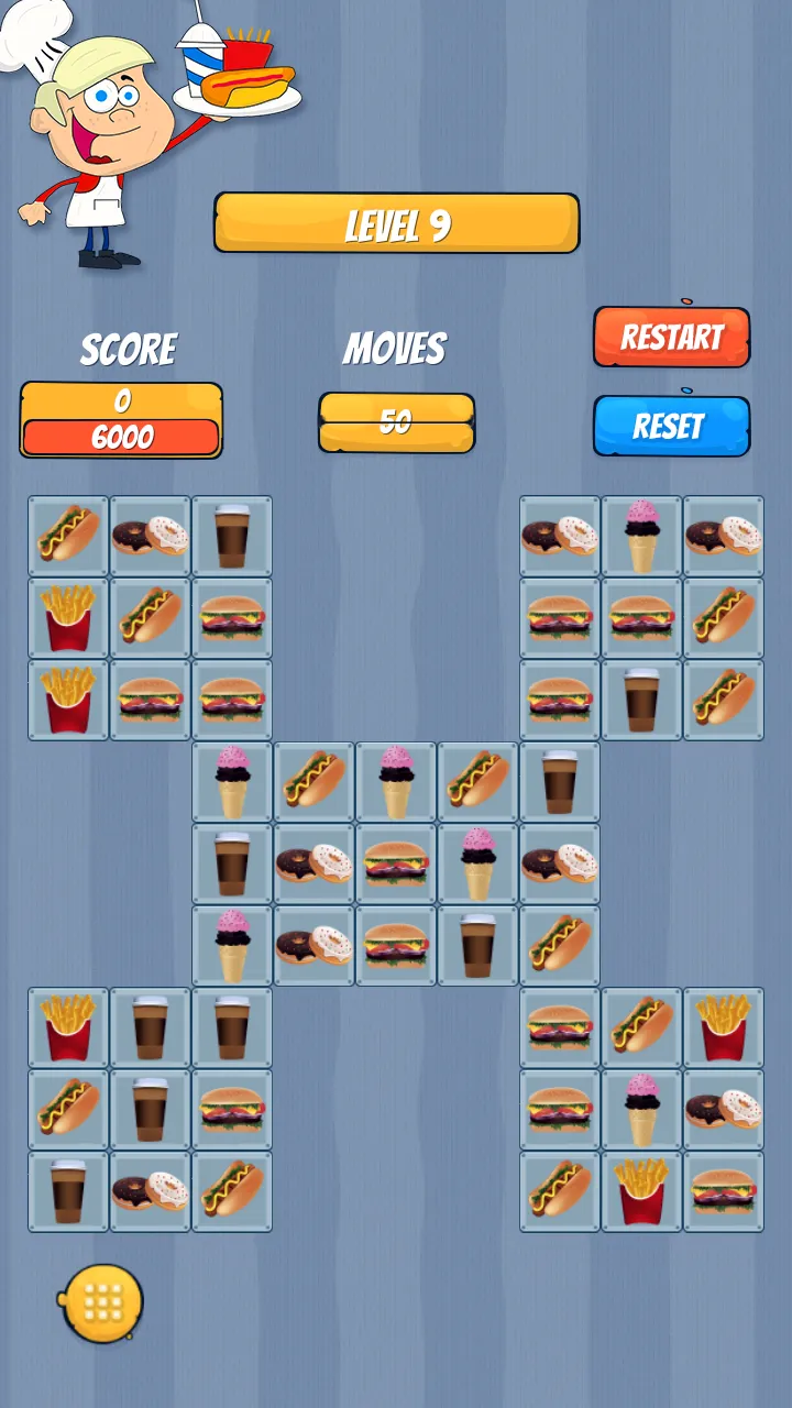 Match 3 - Fast Food | Indus Appstore | Screenshot