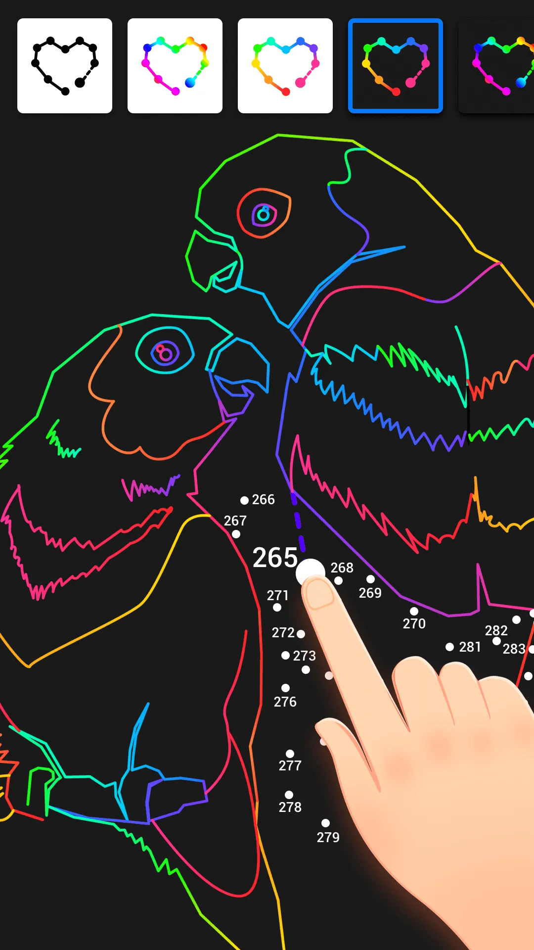 Dot to Dot to Coloring | Indus Appstore | Screenshot