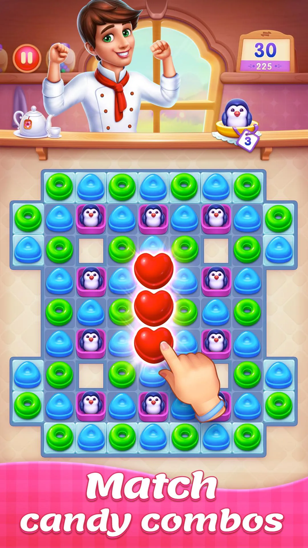 Candy Sweet Legend - Match 3 | Indus Appstore | Screenshot