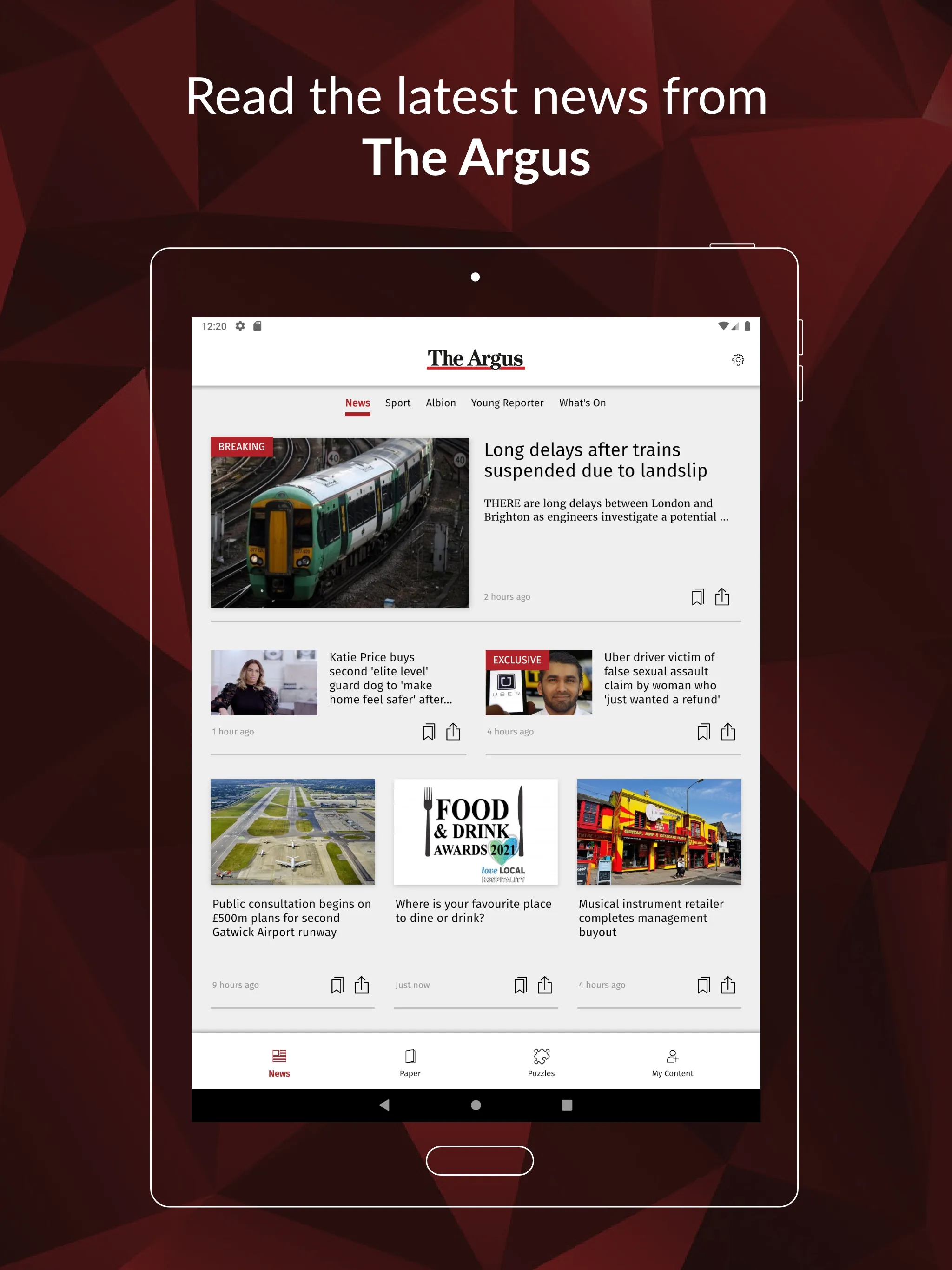 The Argus | Indus Appstore | Screenshot