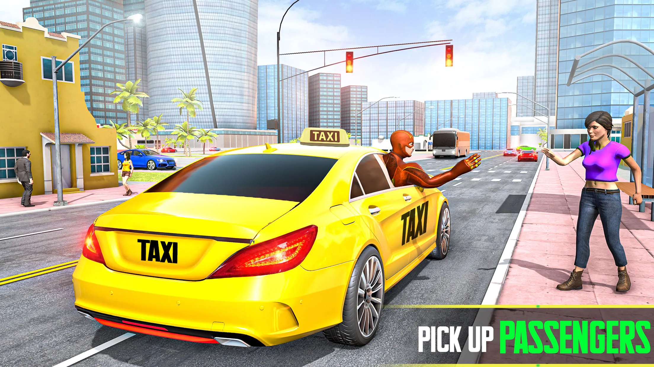 Superhero Car Games Taxi Games | Indus Appstore | Screenshot