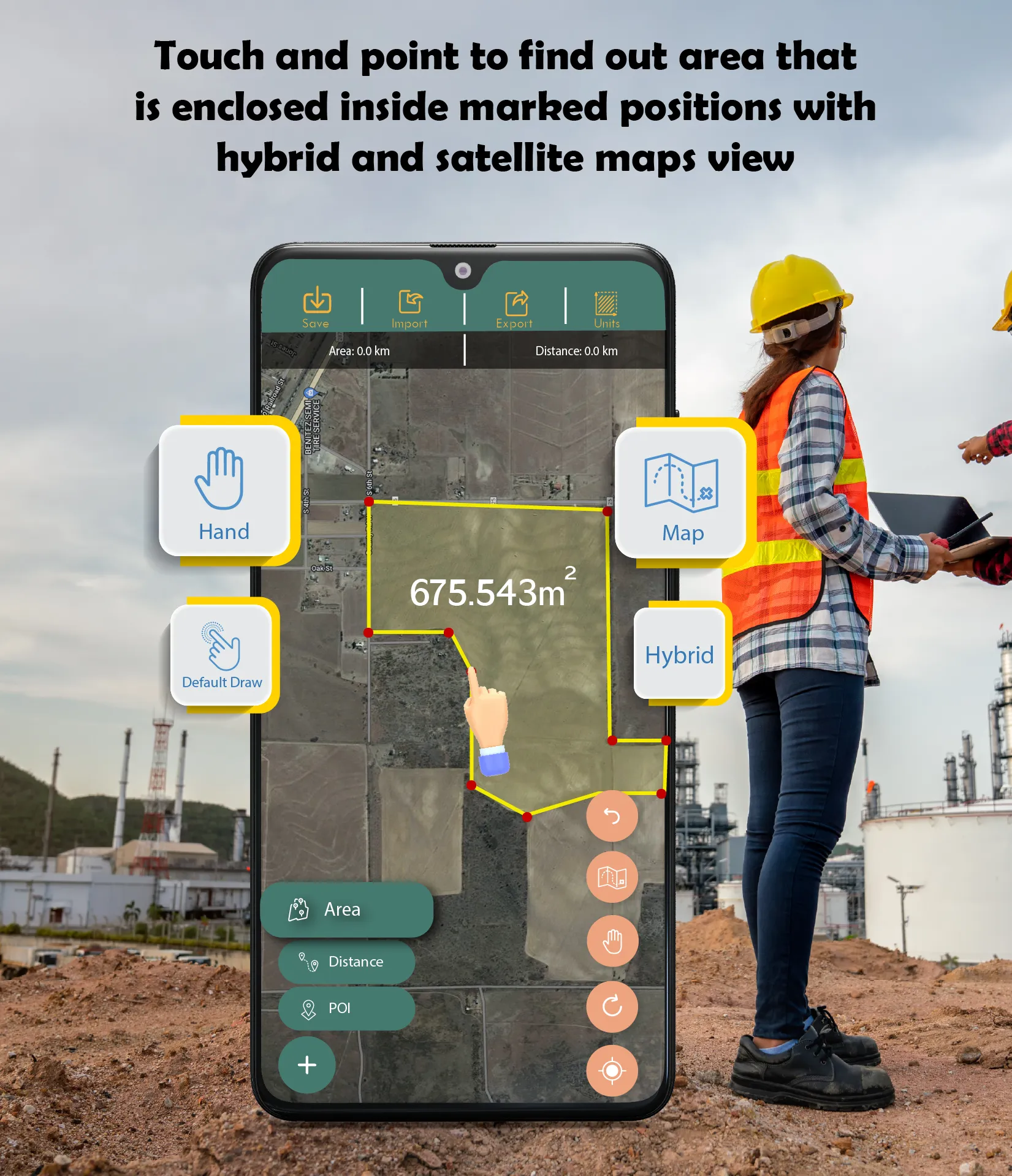 GPS Field Area Measurement App | Indus Appstore | Screenshot