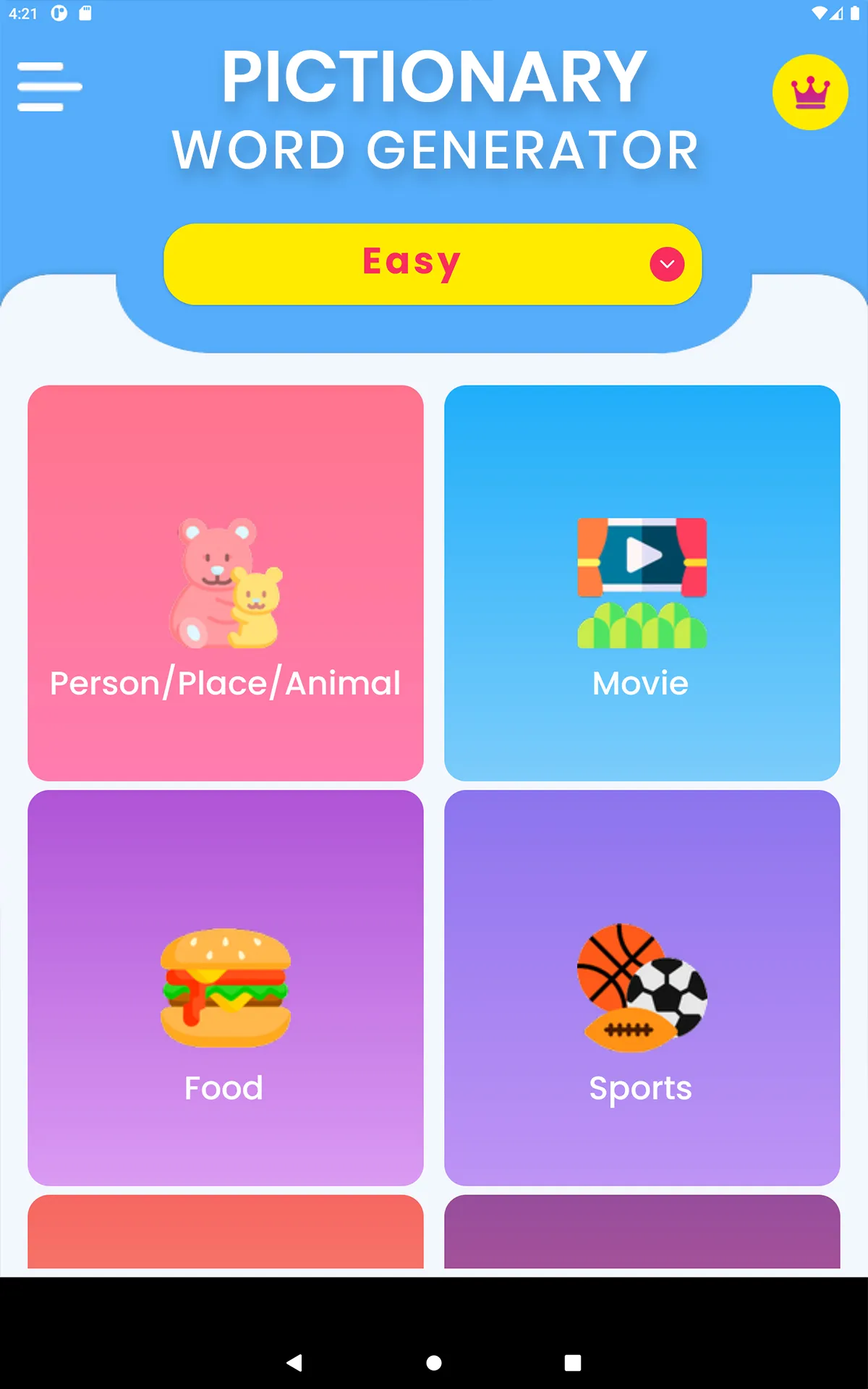 Pictionary Word Generator | Indus Appstore | Screenshot