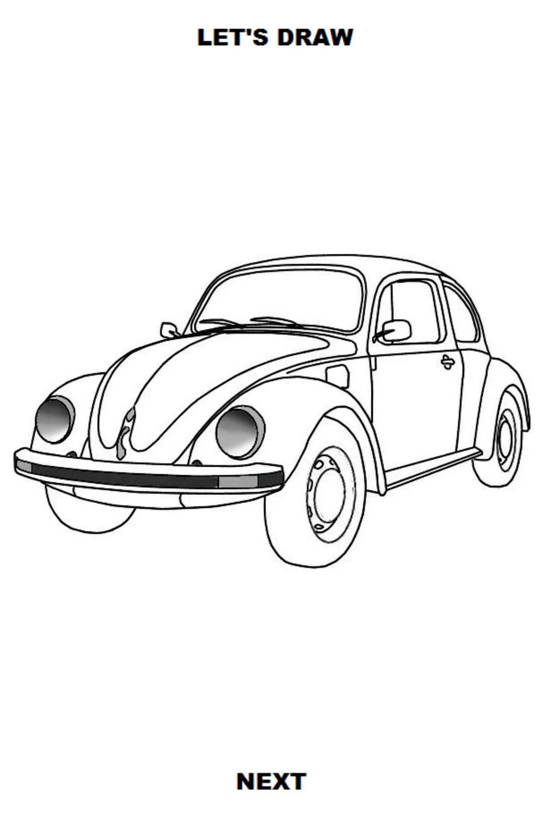 Draw Cars: Classic | Indus Appstore | Screenshot