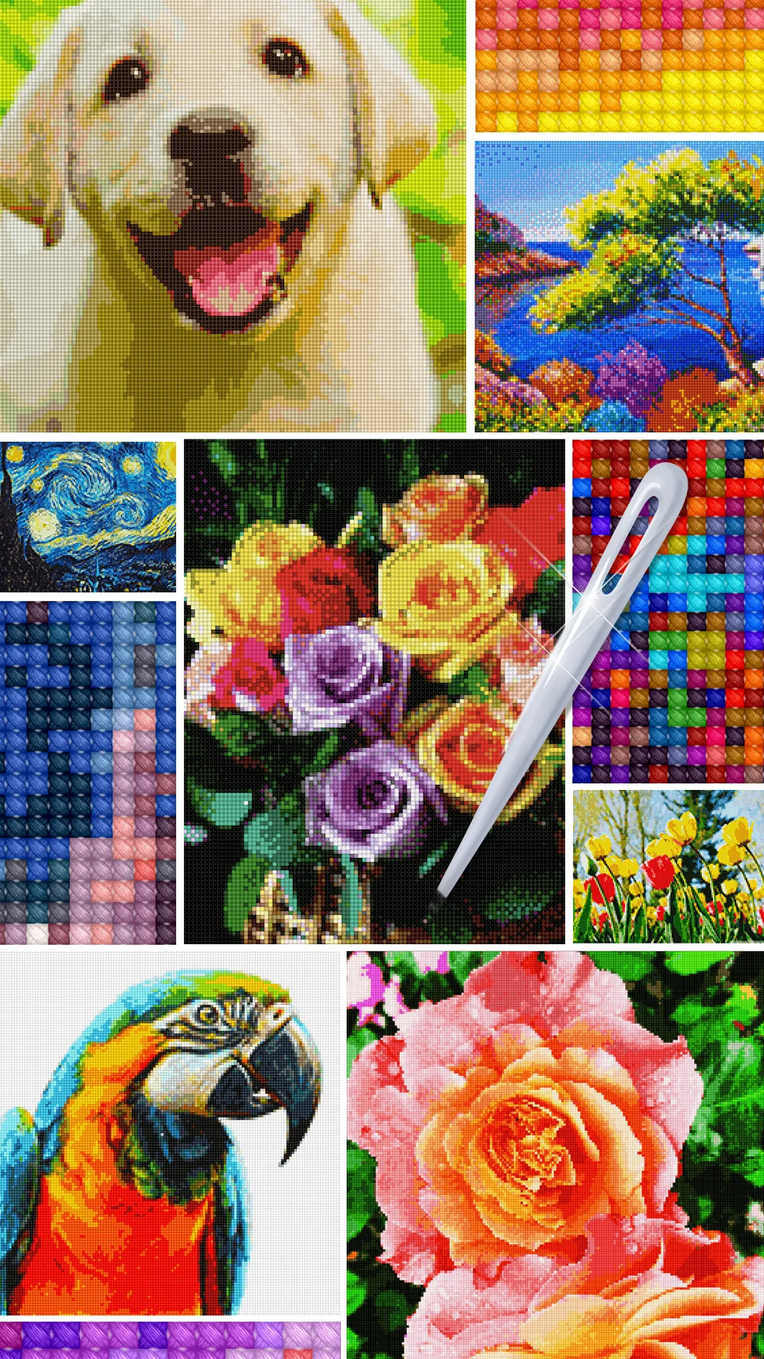 Cross Stitch Joy | Indus Appstore | Screenshot