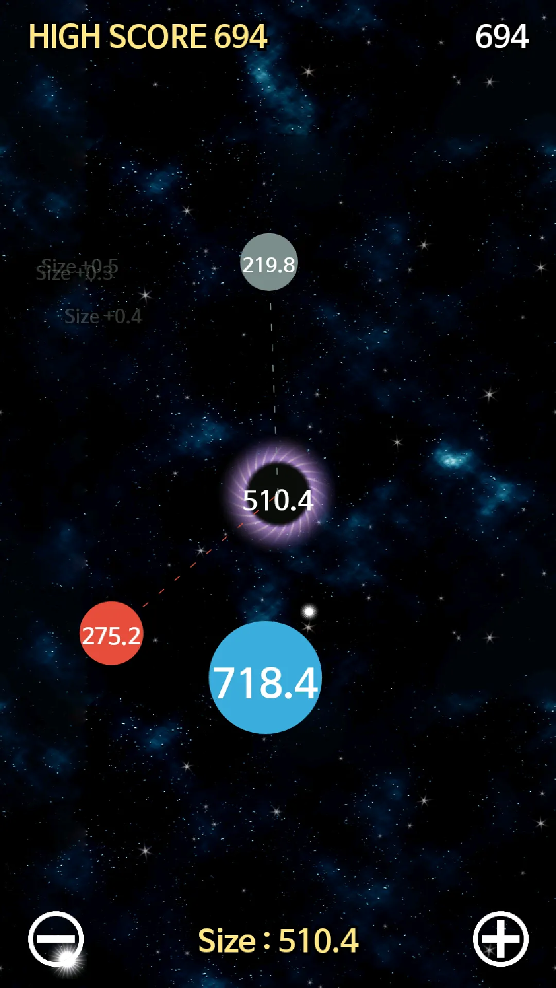 Grow Black Hole | Indus Appstore | Screenshot