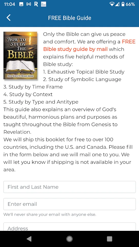 Free Bible Study - God's Plan, Text & Audio | Indus Appstore | Screenshot