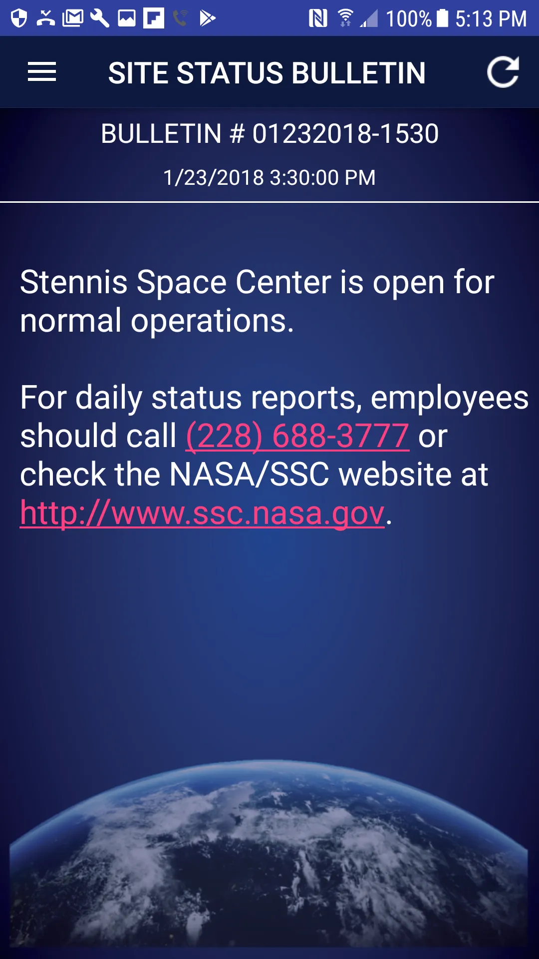 SSC Site Status | Indus Appstore | Screenshot