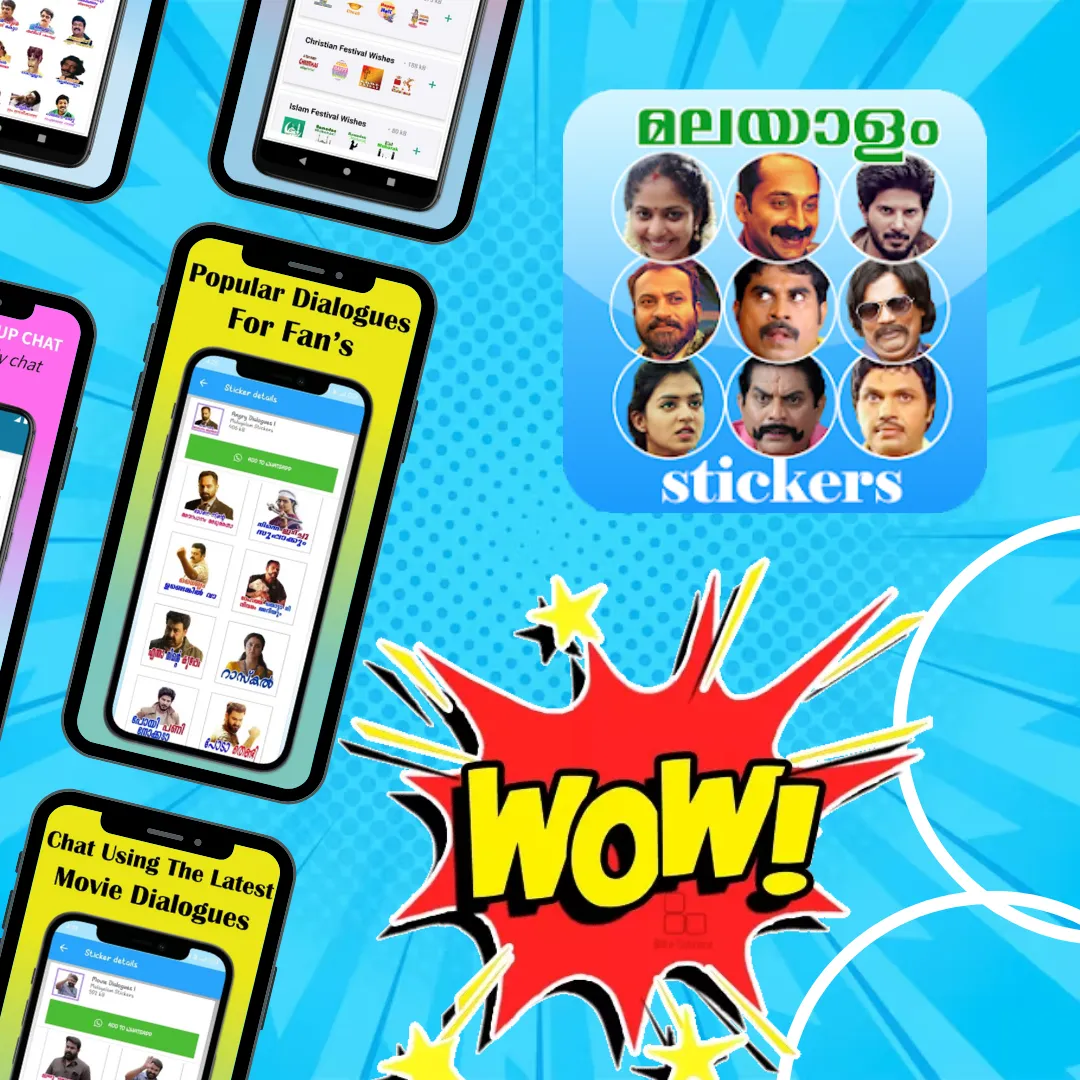 Malayalam WAStickers for Chat | Indus Appstore | Screenshot