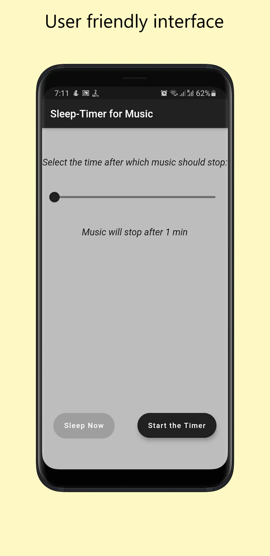 Sleep-Timer for Music | Indus Appstore | Screenshot