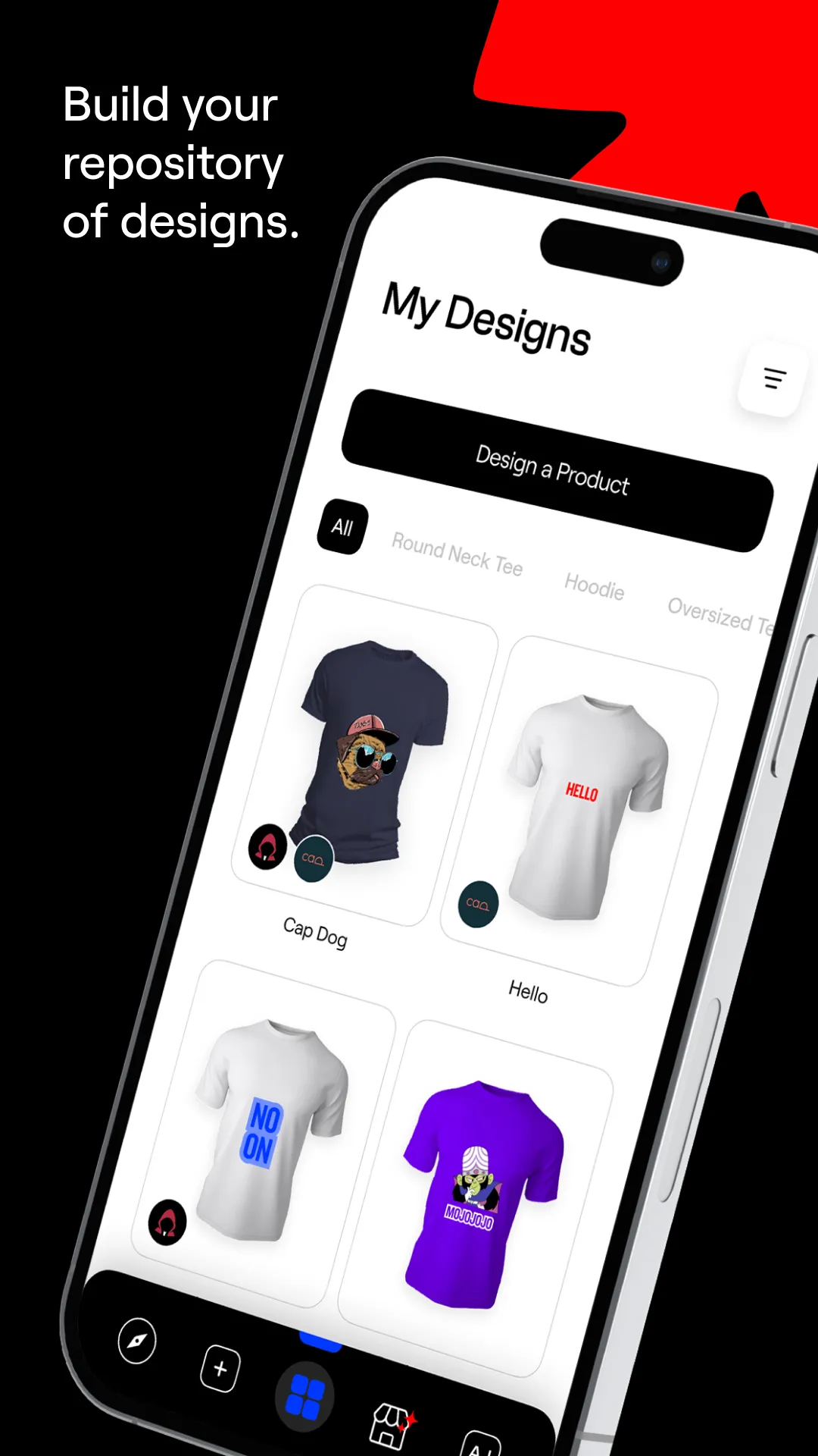 Notfunny | Design Your Own Tee | Indus Appstore | Screenshot