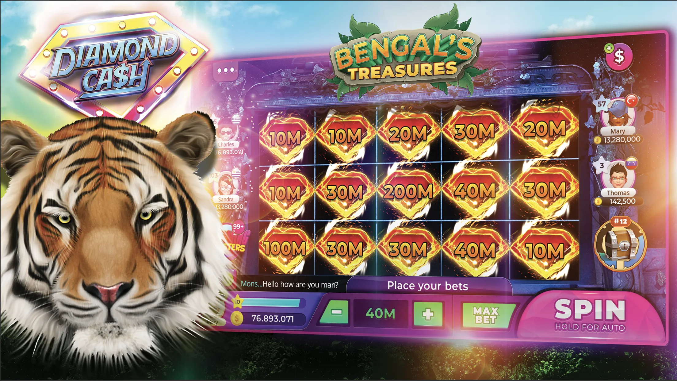Diamond Cash Slots Casino | Indus Appstore | Screenshot