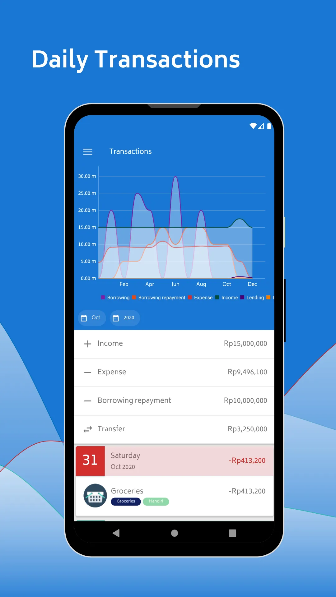 Giro Money & Expense Manager | Indus Appstore | Screenshot