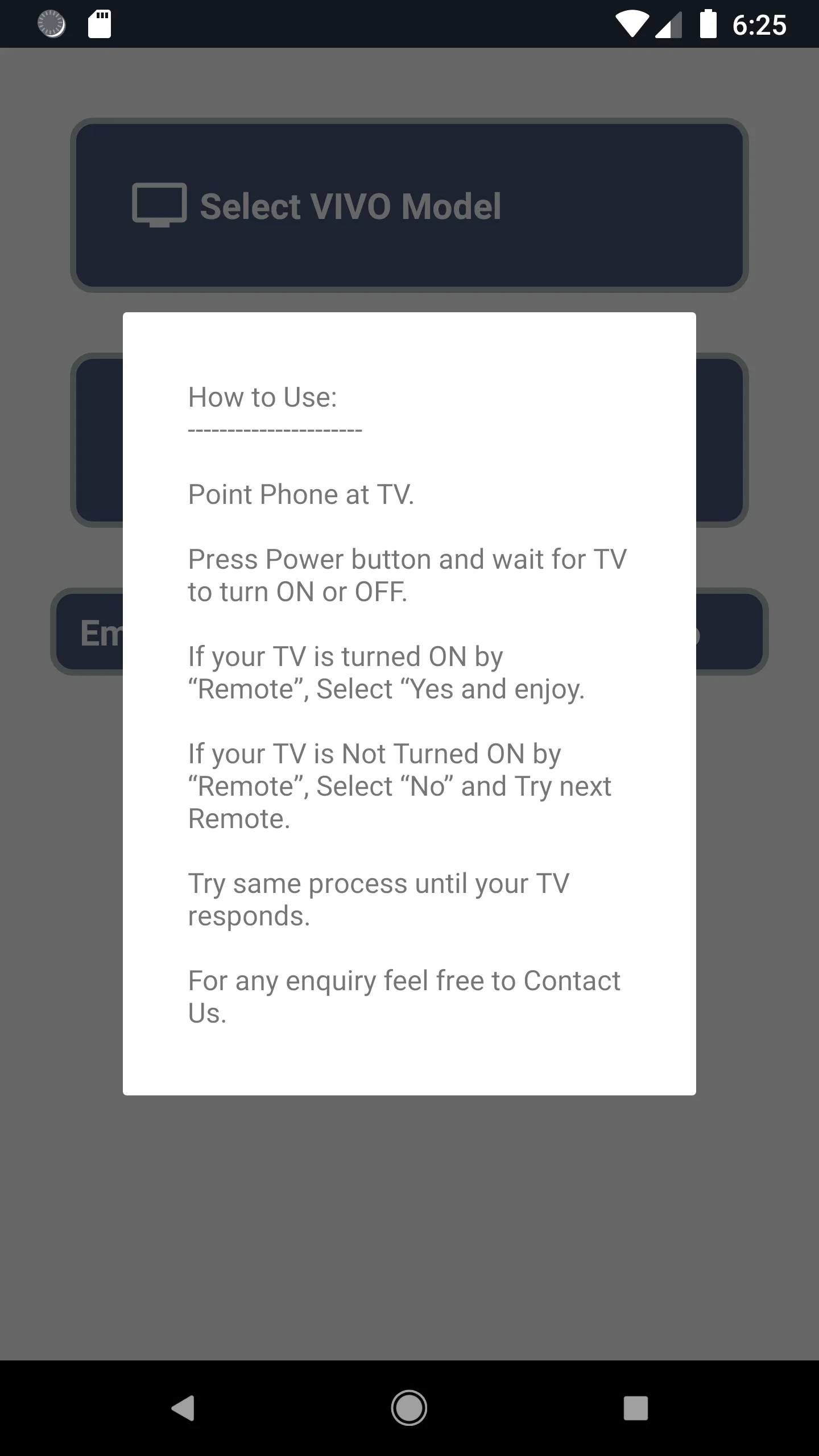 VIVO TV Remote | Indus Appstore | Screenshot