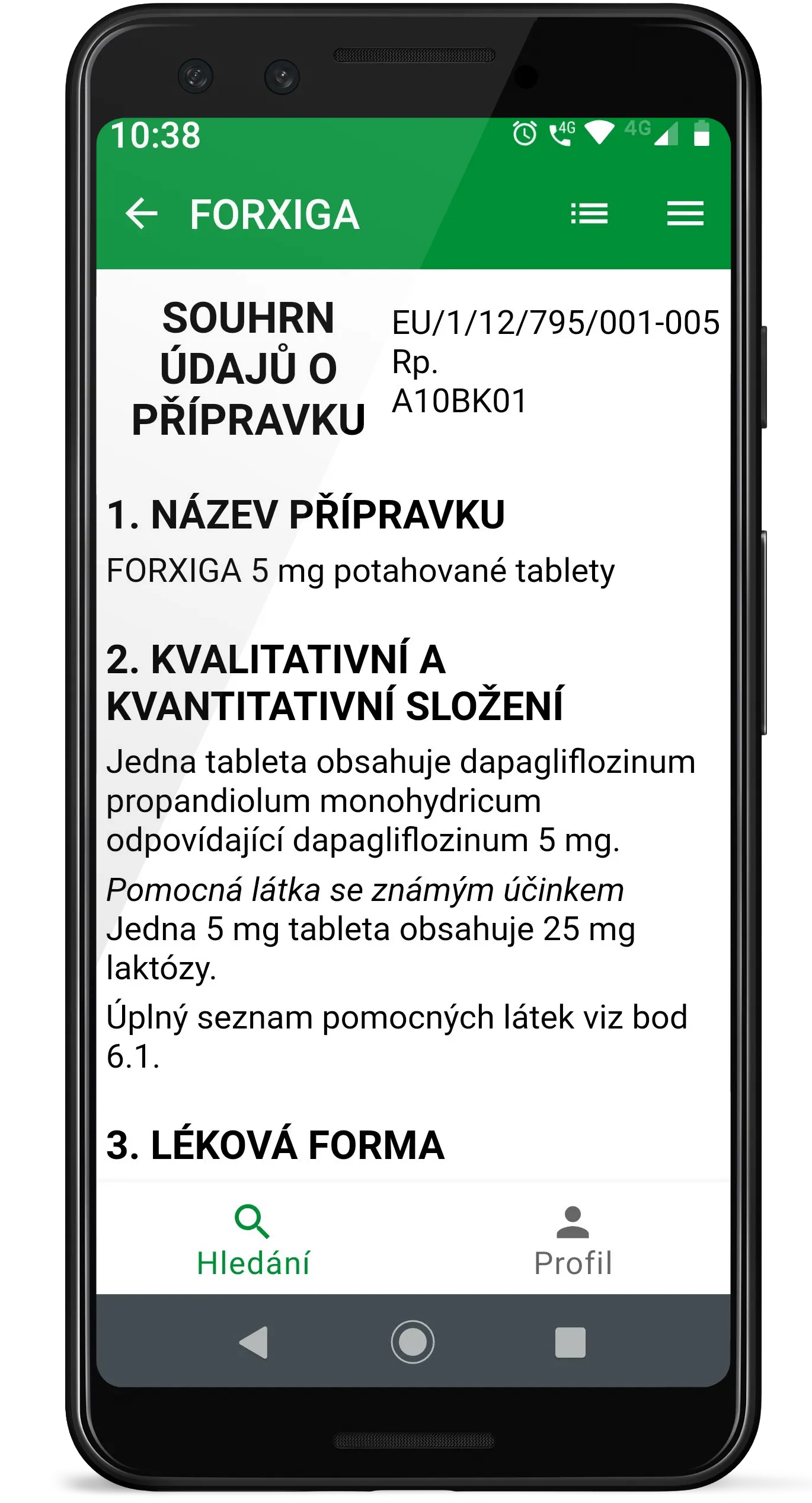 Databáze léků AISLP | Indus Appstore | Screenshot