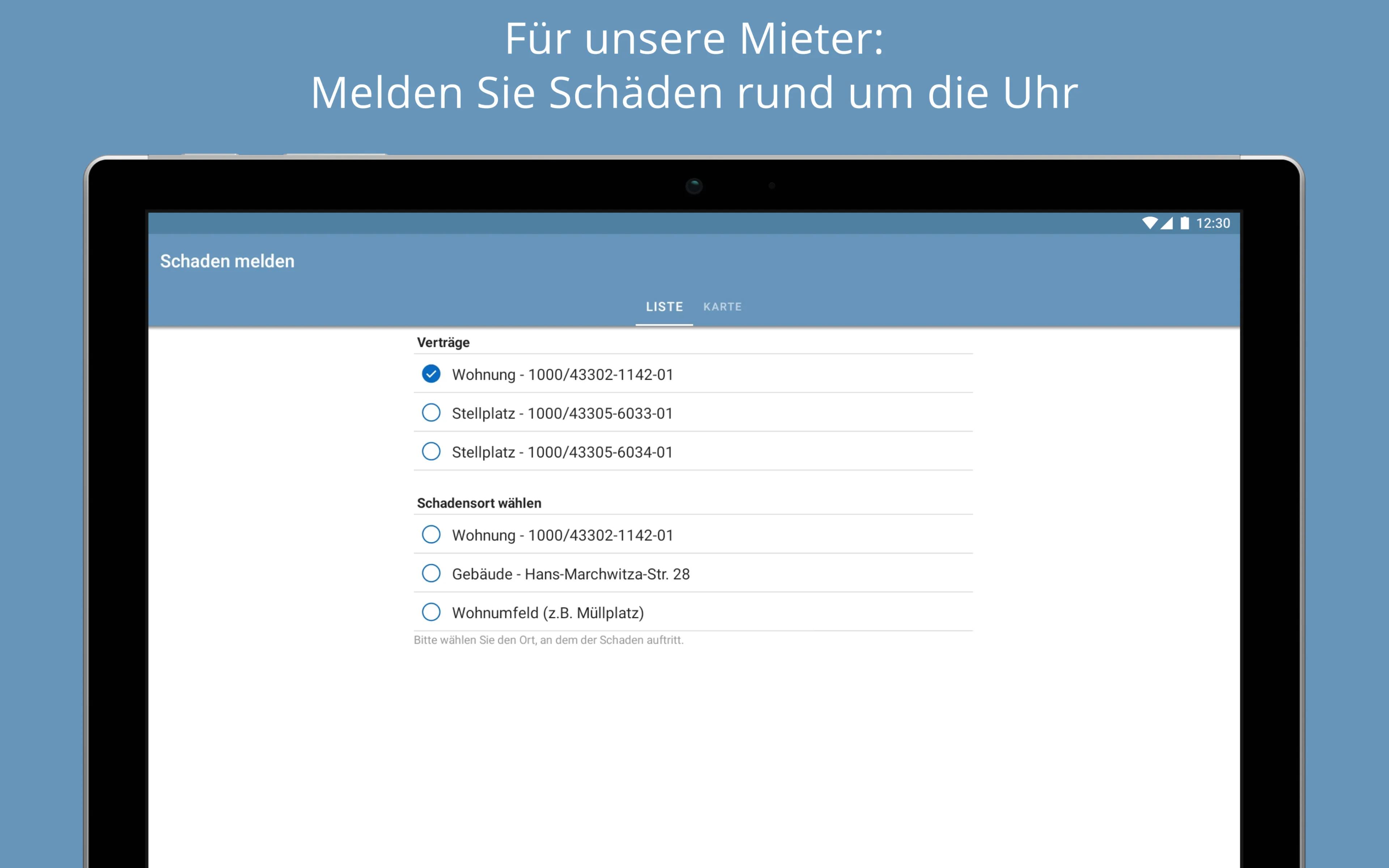 Meine LWB | Indus Appstore | Screenshot