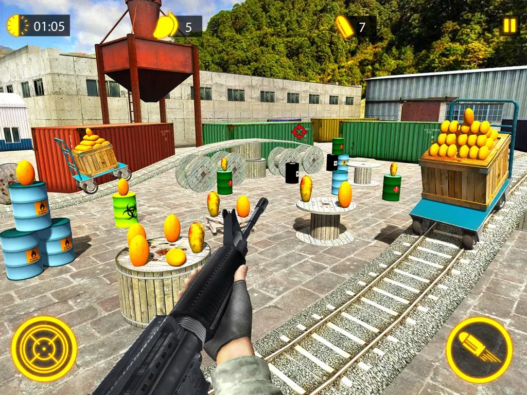 Mango Shooter Game: Fruit Gun | Indus Appstore | Screenshot