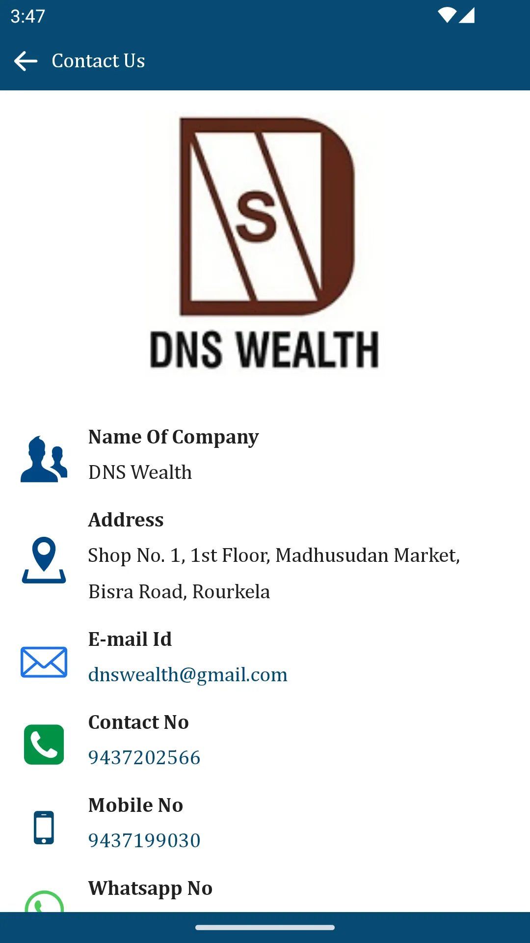 DNS Wealth | Indus Appstore | Screenshot