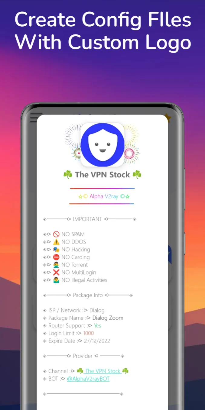 Alpha V2ray - Tunnel VPN | Indus Appstore | Screenshot