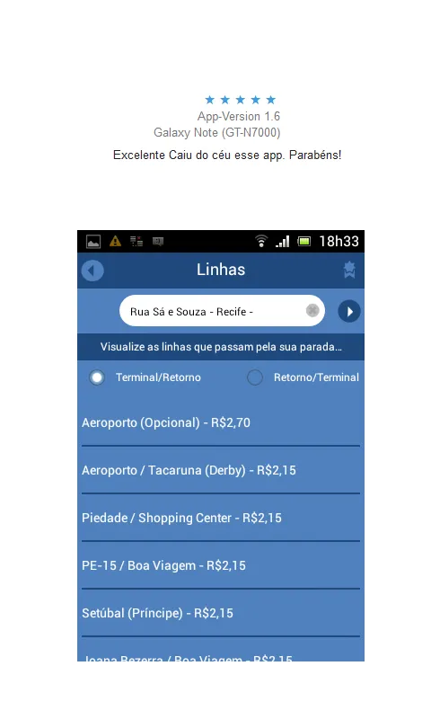 Ônibus Recife Pernambuco | Indus Appstore | Screenshot