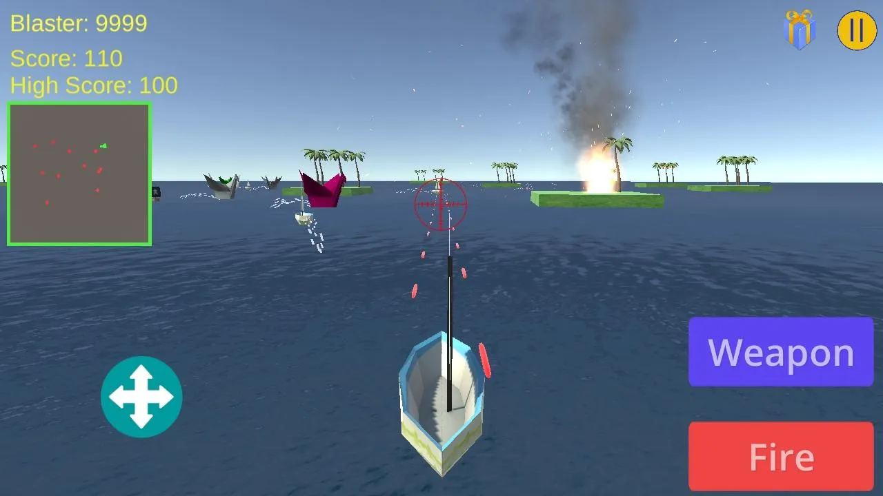 Paper Boat Battle | Indus Appstore | Screenshot