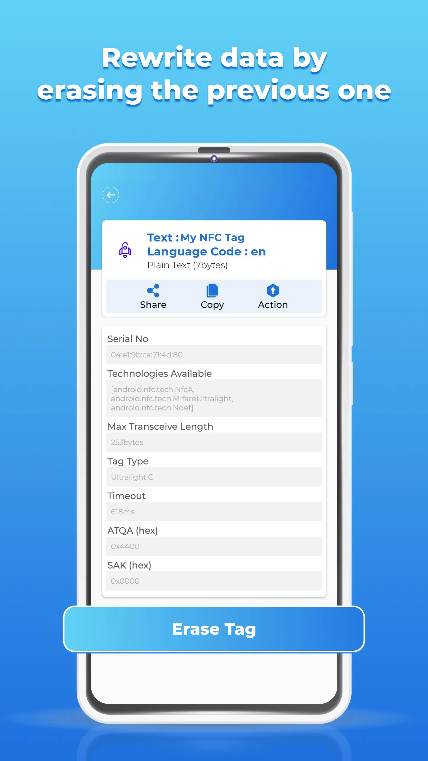 NFC Tag Reader | Indus Appstore | Screenshot