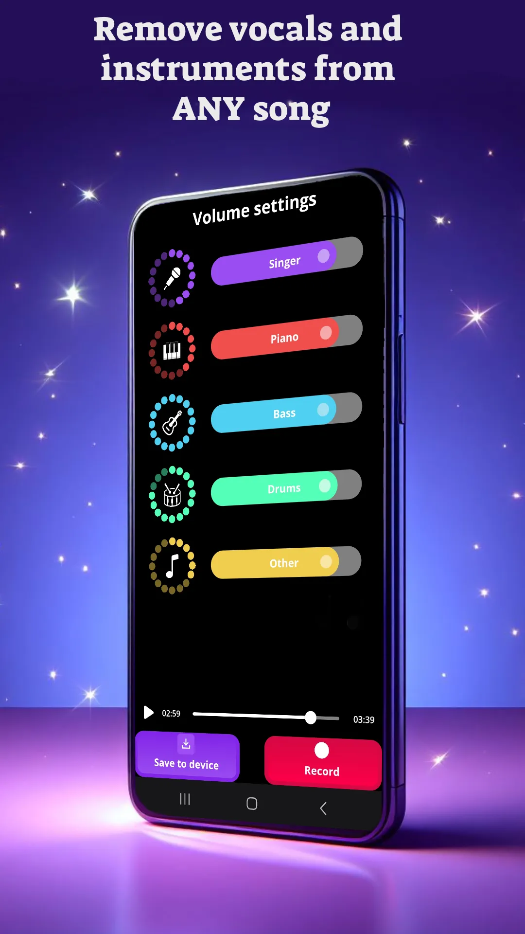 AI Split - Vocal Remover | Indus Appstore | Screenshot