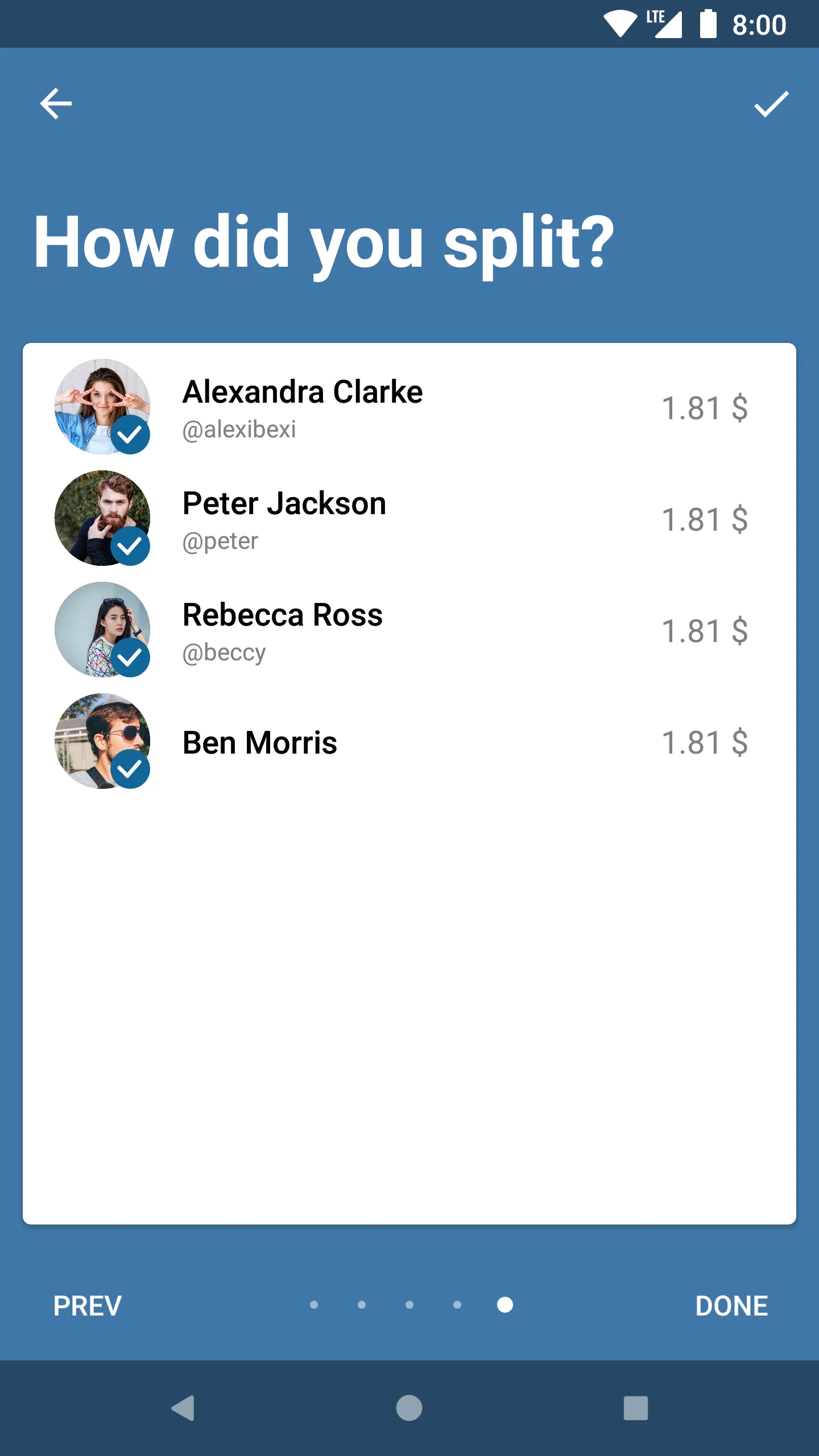 Detible - Shared Bills and Gro | Indus Appstore | Screenshot