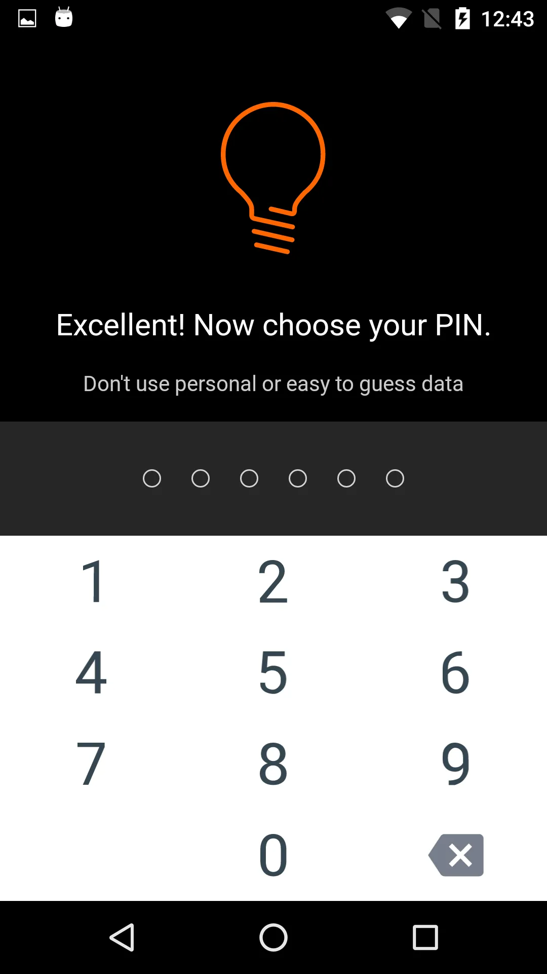 Orange Authenticator | Indus Appstore | Screenshot