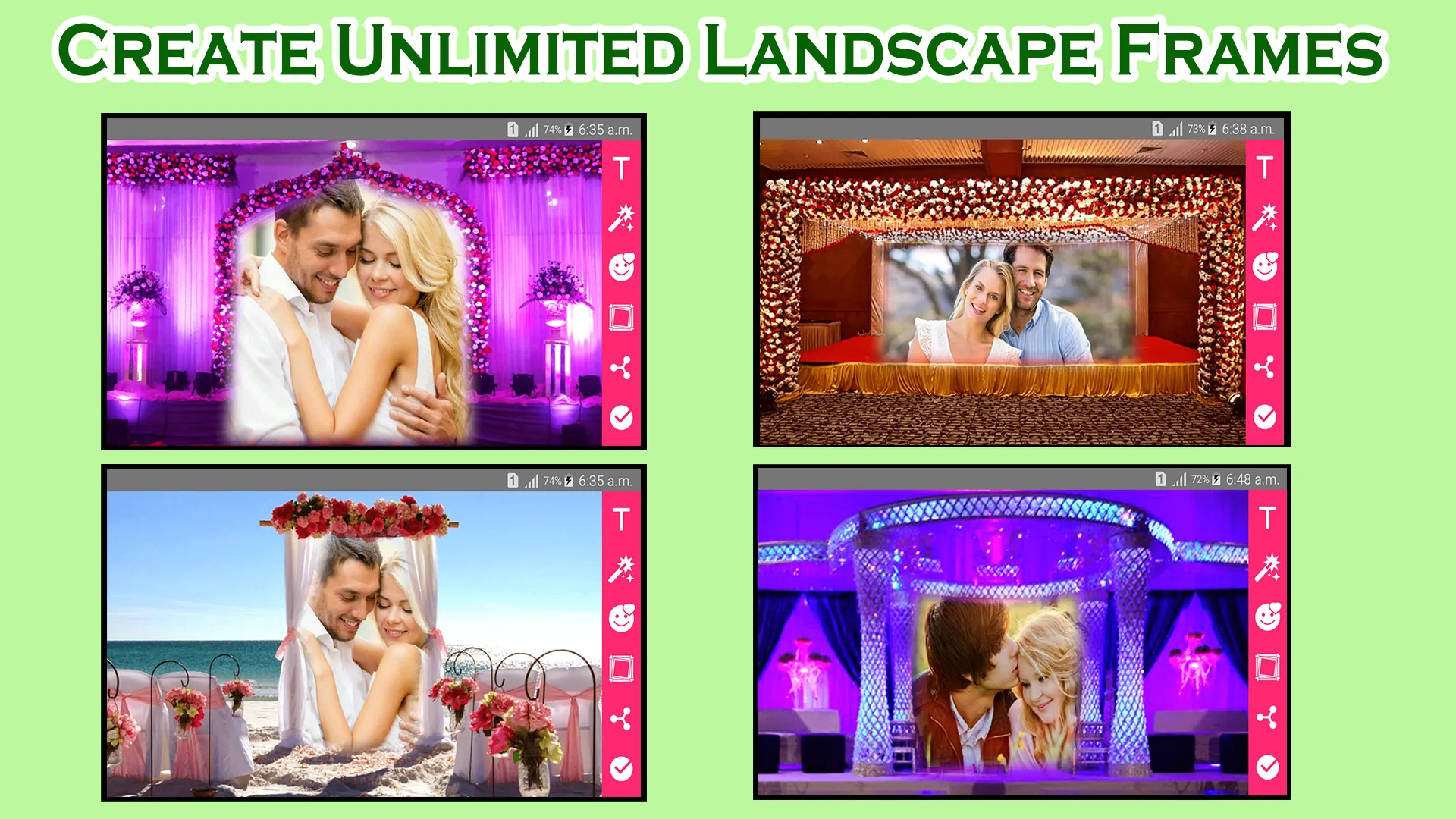 Marriage Photo Frames | Indus Appstore | Screenshot