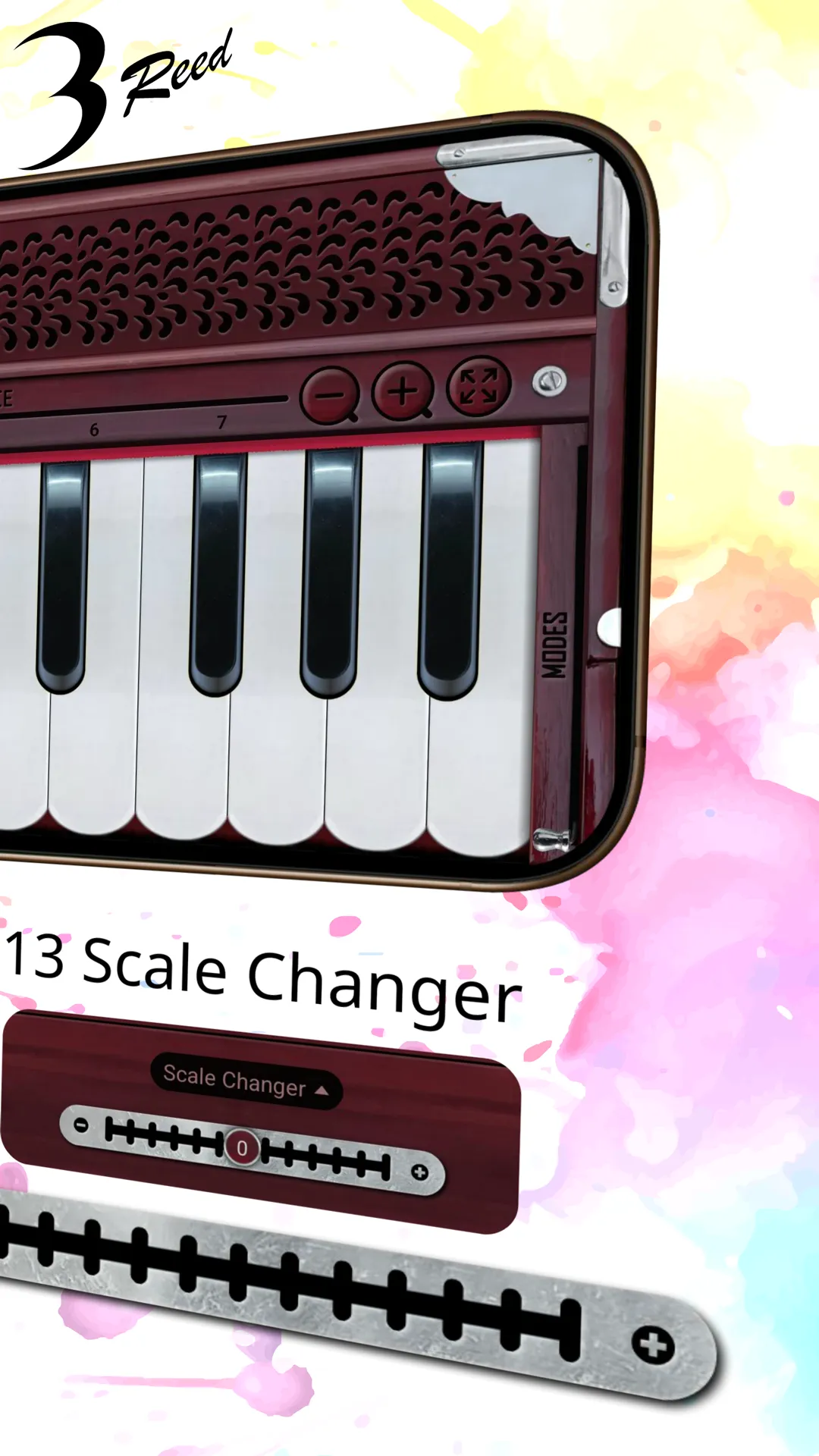 Harmonium 3 Reed | Indus Appstore | Screenshot