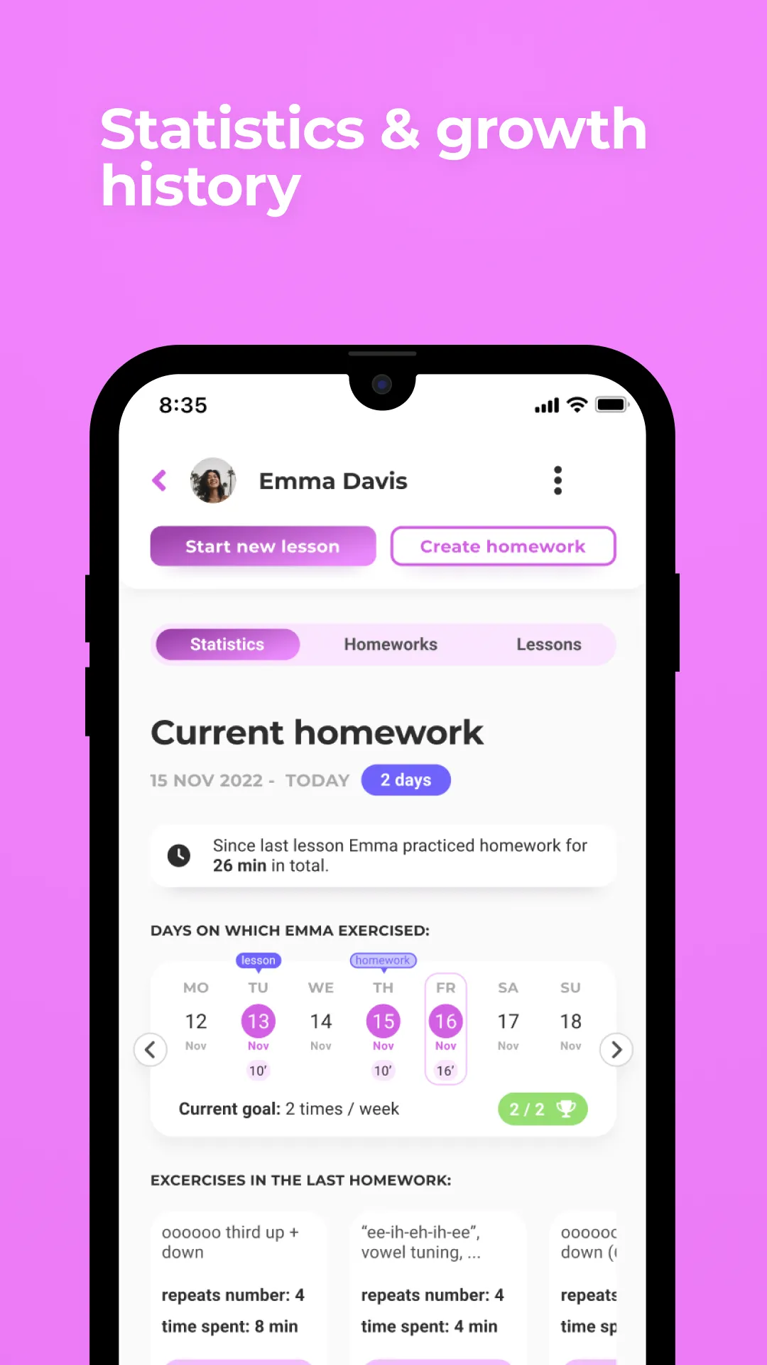 Vocaly: smart vocal training | Indus Appstore | Screenshot