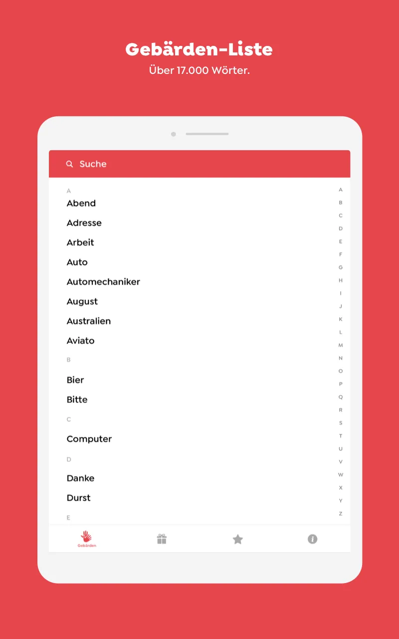 Lina App für Gebärdensprache | Indus Appstore | Screenshot