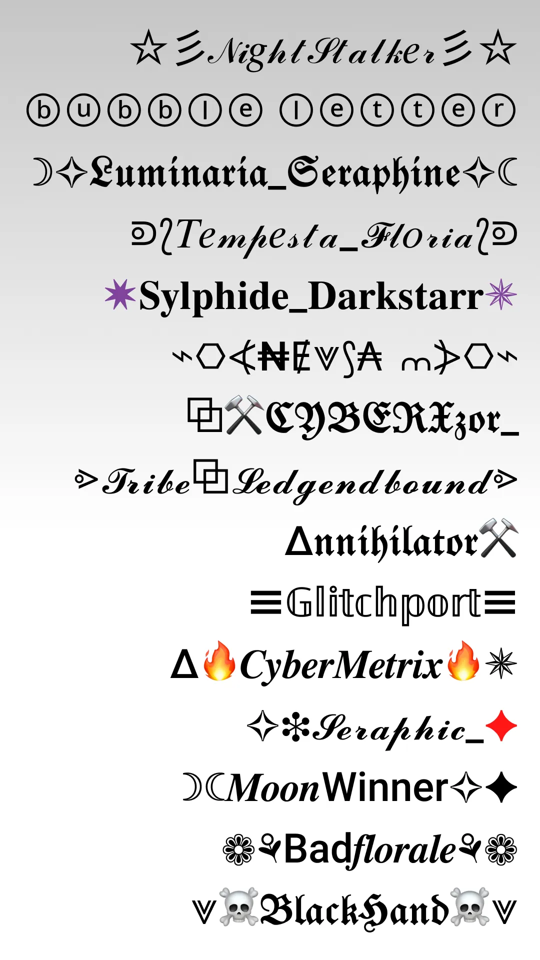 ArtFonts: Stylish Text | Indus Appstore | Screenshot