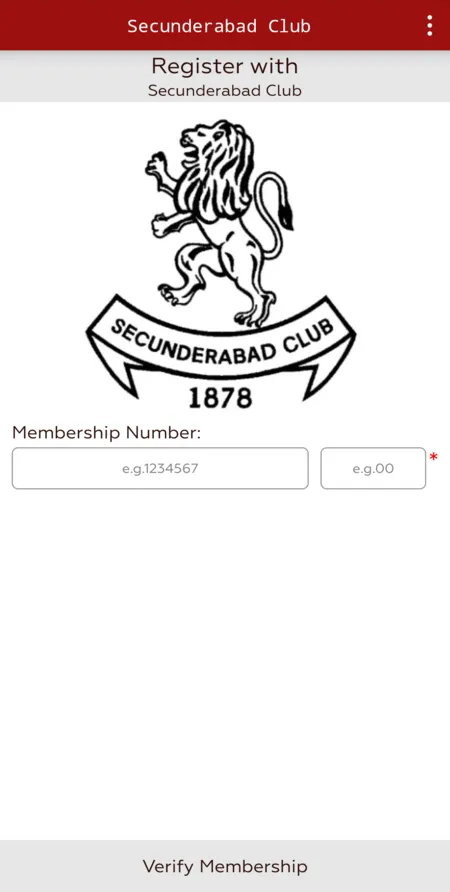 Secunderabad Club | Indus Appstore | Screenshot