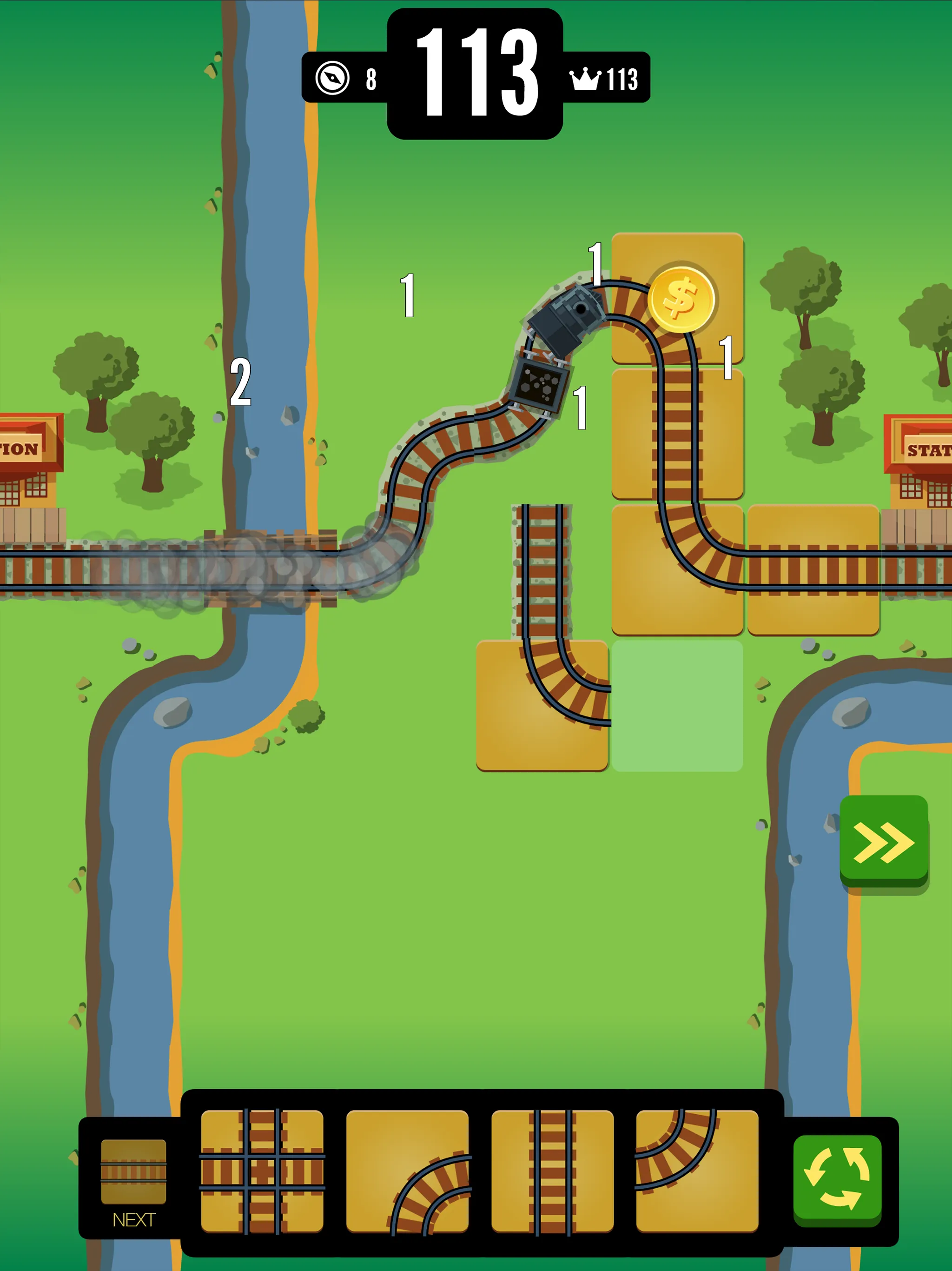 Gold Train FRVR | Indus Appstore | Screenshot