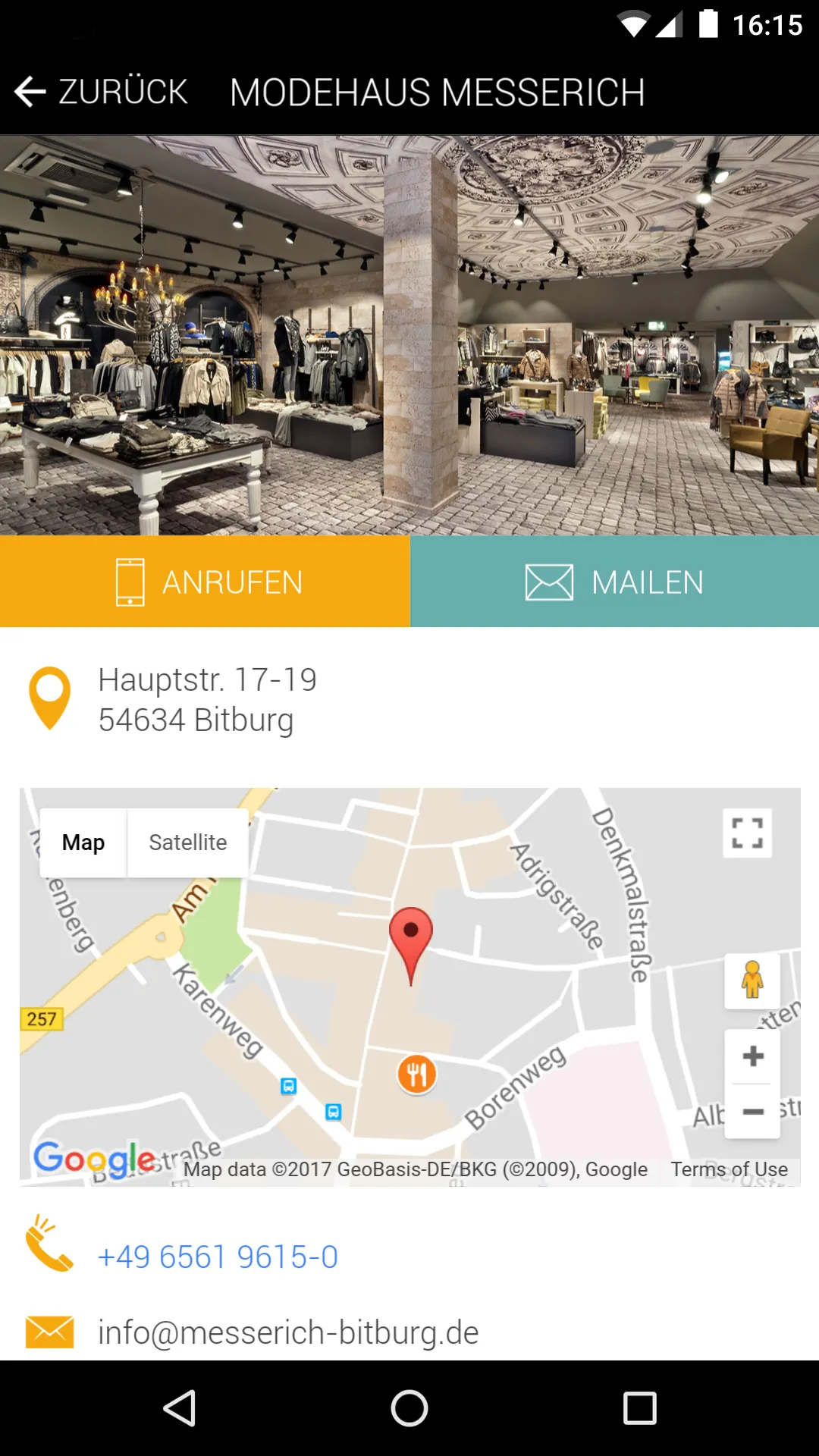 Mein Messerich | Indus Appstore | Screenshot