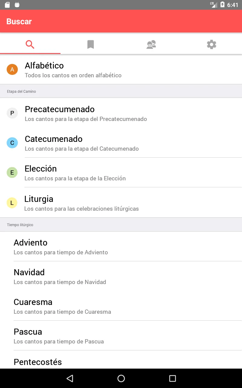 iResucito | Indus Appstore | Screenshot