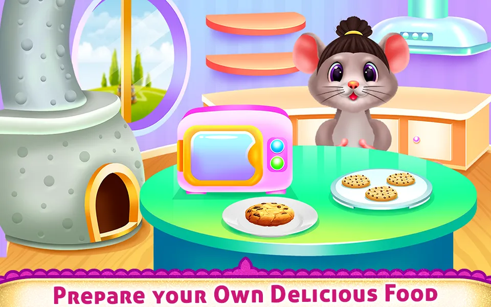 Cute Mouse Caring And Dressup | Indus Appstore | Screenshot
