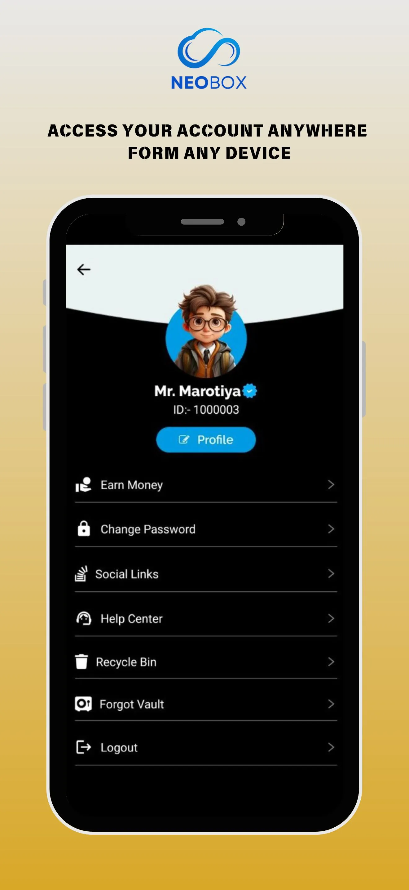 Neobox: Cloud Storage | Indus Appstore | Screenshot