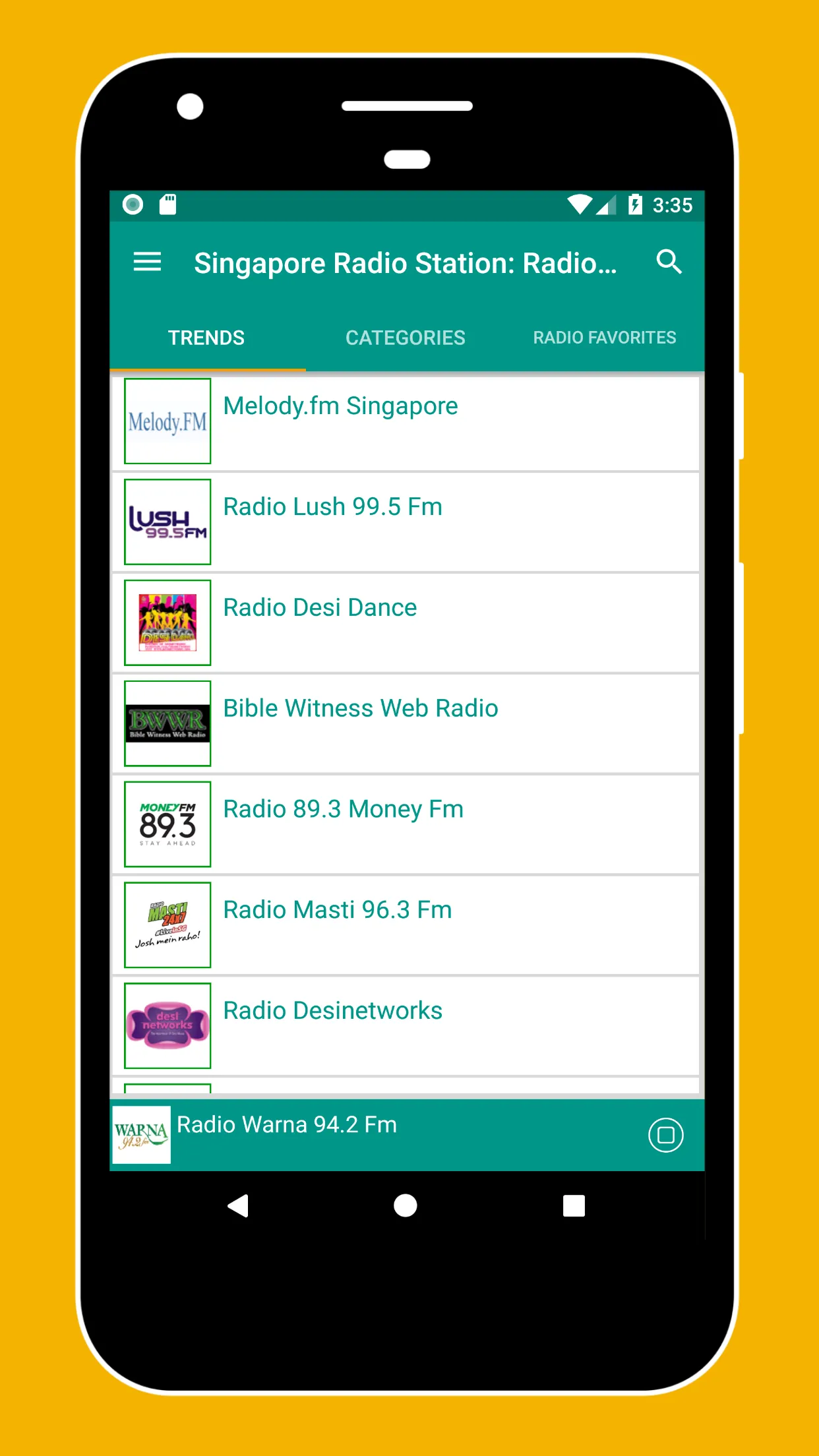 Radio Singapore - SG Radio FM | Indus Appstore | Screenshot