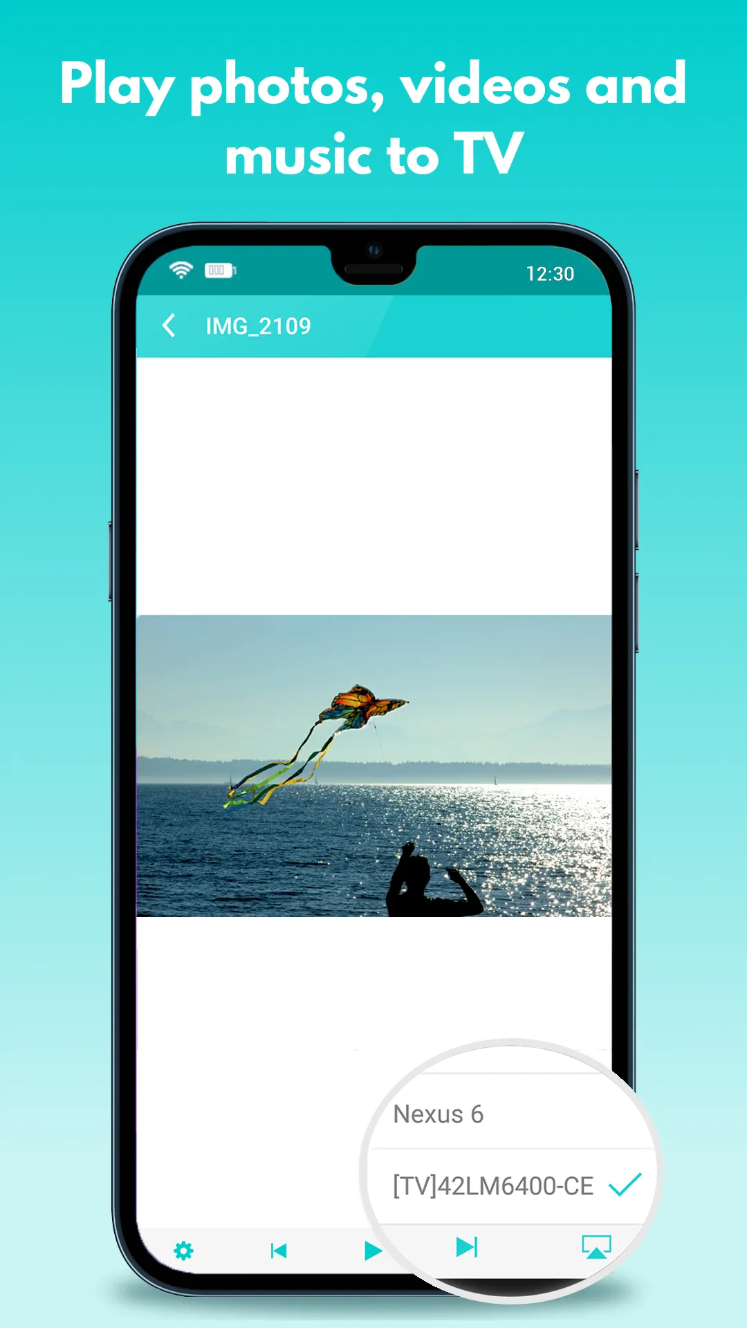 TV Cast: Nero DLNA/UPnP Player | Indus Appstore | Screenshot