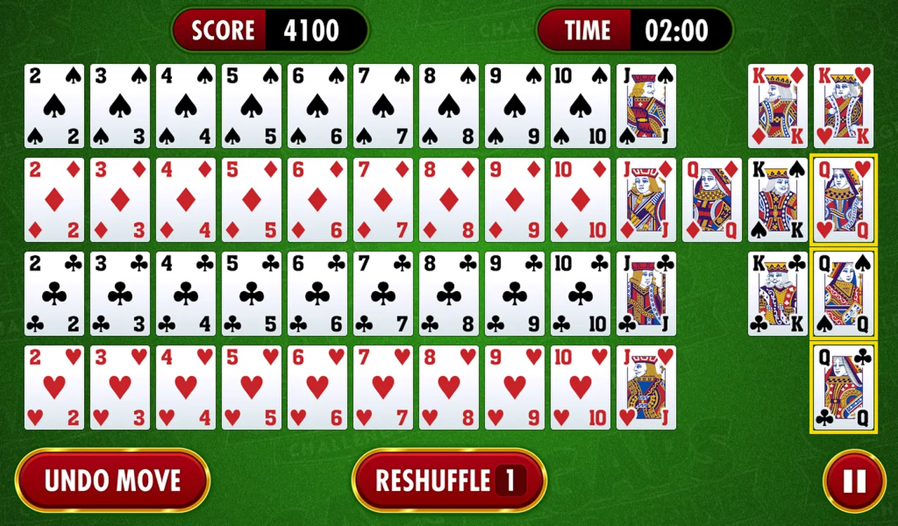 Gaps Solitaire Challenge | Indus Appstore | Screenshot