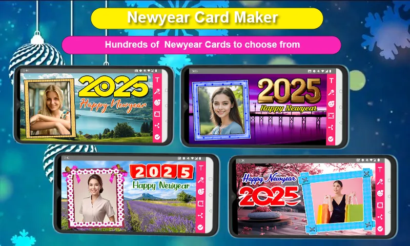 Newyear Card Maker | Indus Appstore | Screenshot