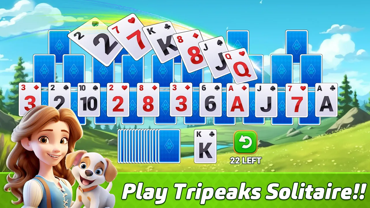 TriPeaks Solitaire | Indus Appstore | Screenshot